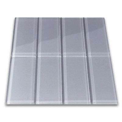 Carreaux de métro CNK Tile Frosted Ocean Glass - Carton de 11 feuilles (11 pi²)