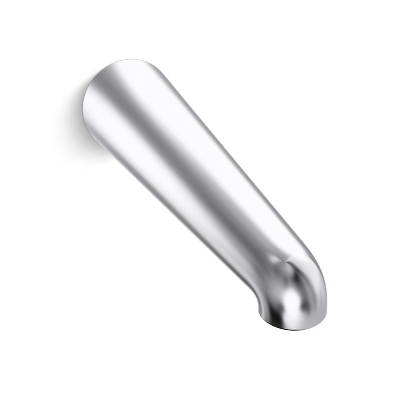 Taper™ by Bjarke Ingels Wall-Mount Bath Spout, Polished Chrome