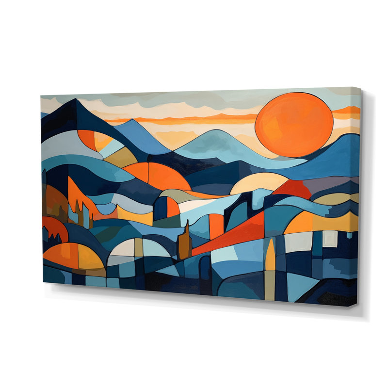 Mid Century Perspectives II - Modern Midcentury, reproduction d'art sur toile