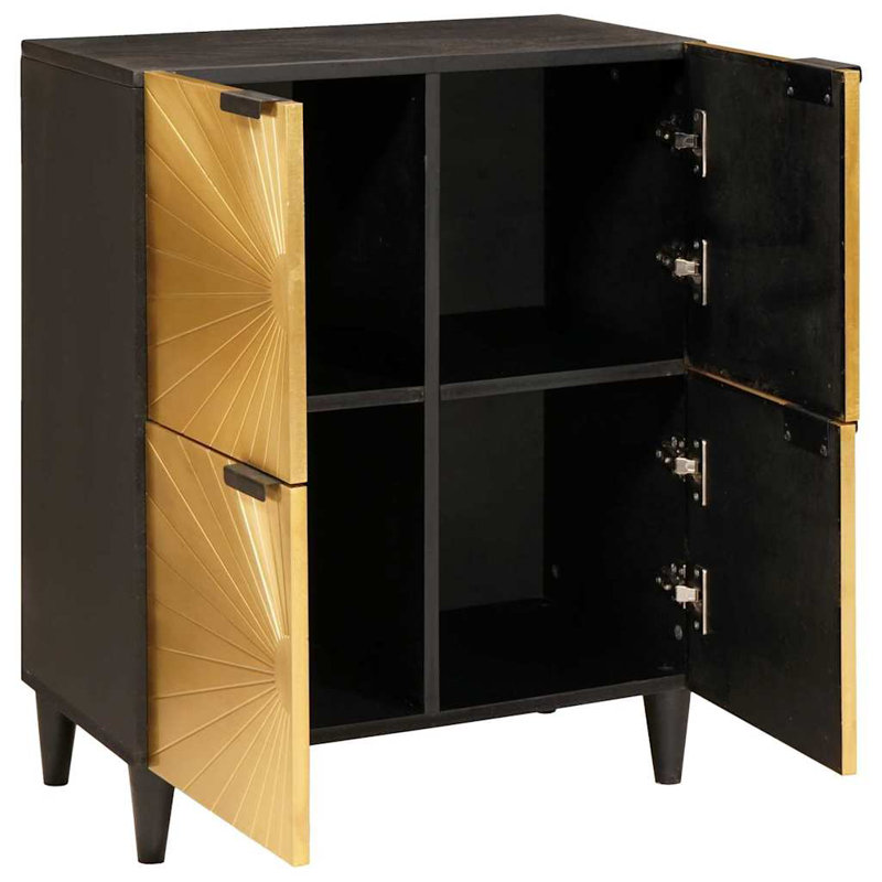Solid Wood Rectangle Accent Chest