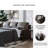 Baltic-Park 2-Piece Sleeper Sectional With Chaise