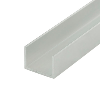 Outwater Aluminum3/4'' Aluminum U-Channel 48'' Length (Pack Of 3) Alu560-M C-Channel