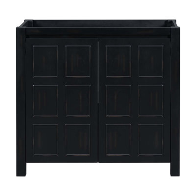(Armoire seulement) Base de meuble-lavabo avec 2 portes