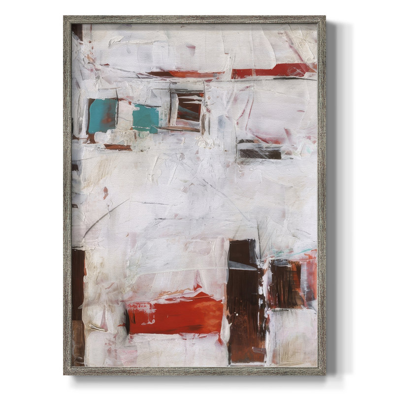 City Blocks II, reproduction encadrée - bois massif, H 15 po x l 12 po
