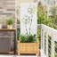 Vidaxl Garden Privacy Screen Olive Green 50 X 140 Cm Cold-Rolled Steel-121122320-121122319