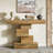 42.5" Wood Console Table-1361197476