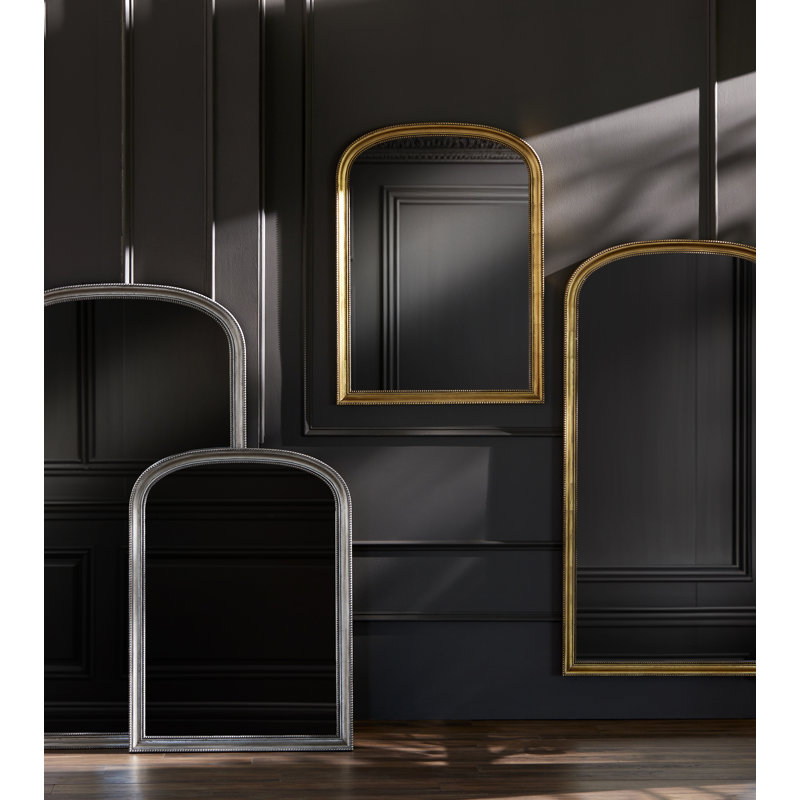 Claritha Mirror, Silver, 65" x 35"