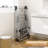 Clothes Drying Rack with High Hanger, Foldable 3-Level Drying Racks with Adjustable Wings Silver,Large Capacity Laundry Drying Rack,Laundry Hanging Rack,Laundry Rack