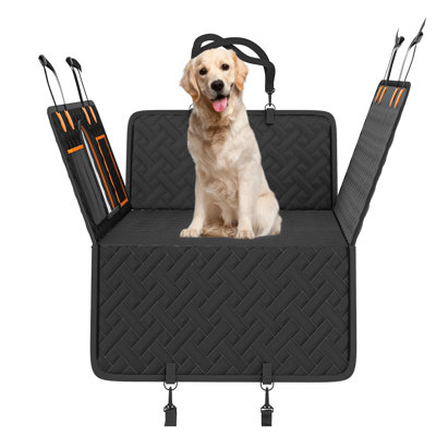 Bearcover Back Seat Extender For Dogs, Waterproof Pet Car Seat Cover