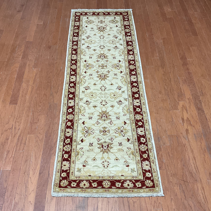  Handmade Oushak Wool Runner