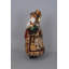 Christmas Basket of Cheer Santa Figurine