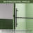 56"-60" W x 72" H Single Sliding Framed Shower Door with 5/16" Tempered Glass, Round Top Rail, and Stainless Steel Accessories