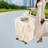 2-Layer Rolling Pet Carrier With Mesh Windows