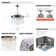 Kaleb 42'' Ceiling Fan with Light Kit