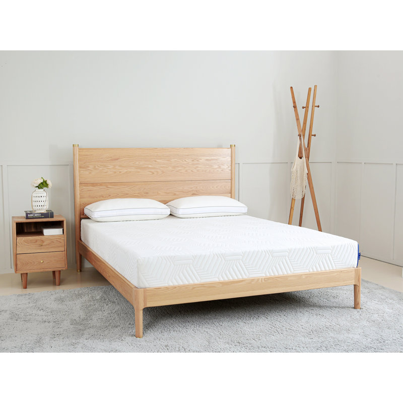 Matelas en mousse viscoélastique de 10 po Alwyn Home Lightle, Simple TG