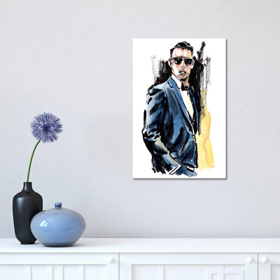 «Man of Style» par Sunflowerman - peinture sur toile tendue