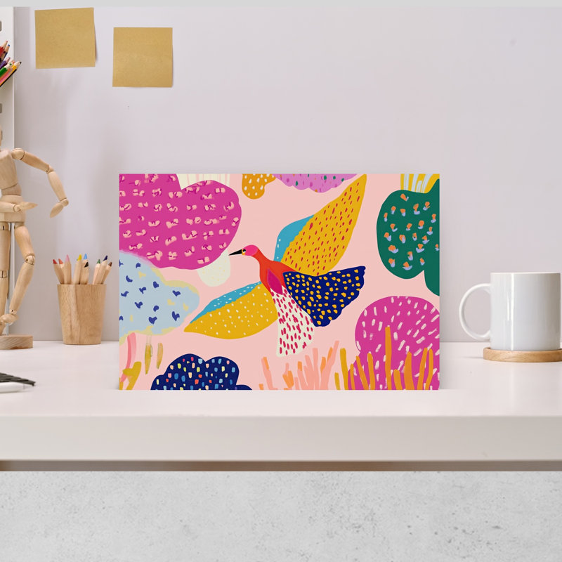 «Abstract Abstract Bird», H 12 po x l 18 po
