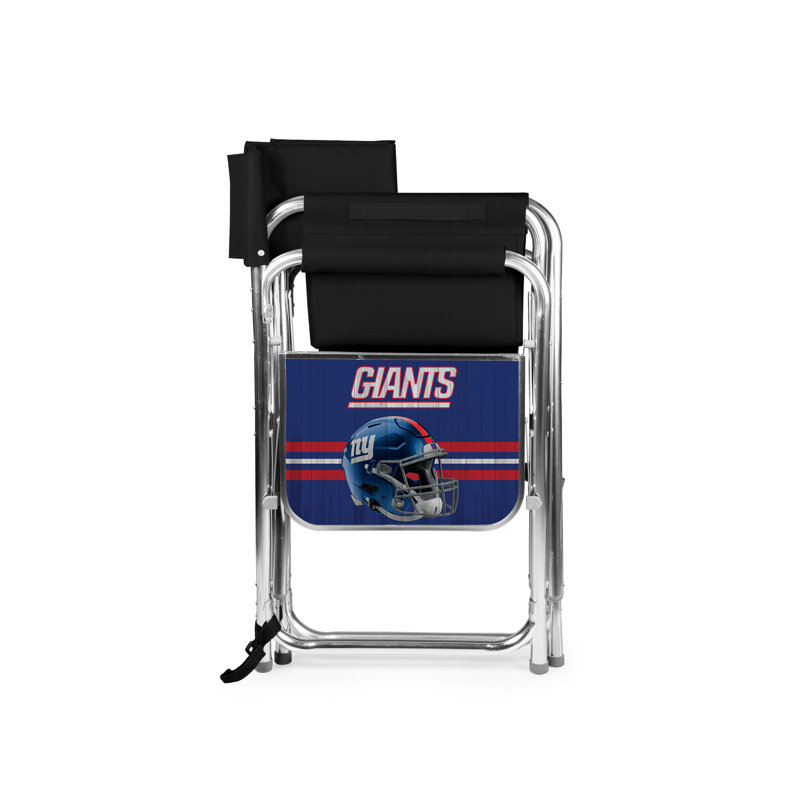 Folding Director Chair, New York Giants, Black