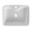 Ceramic Rectangular Above Counter White Bathroom Sink Art Basin (BAB111MOWH)