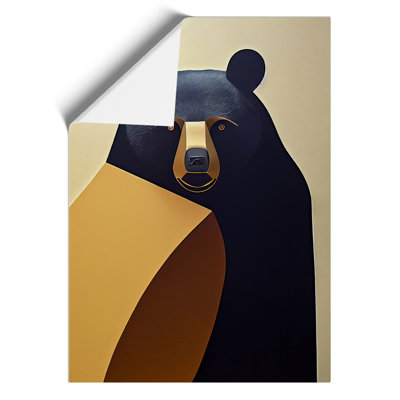 Traditional Bear No.3 Abstract - Wall Art
