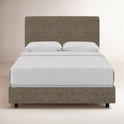 Lit tapissier standard en coton Marquise