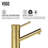 Noma 8" H Single Handle Single Hole Bathroom Faucet-878465460