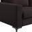 Tommy Hilfiger Austin Upholstered Sofa, Contemporary Square Arms Living Room Couch for Small Space-24094705
