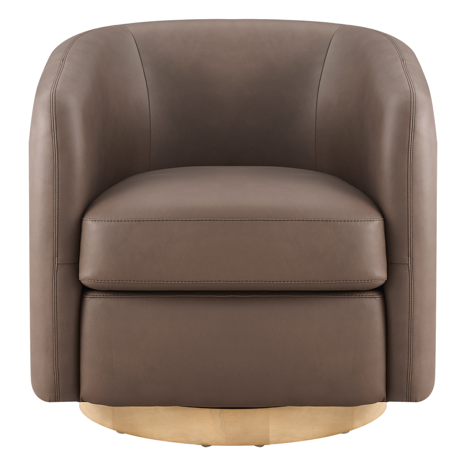 Upholstered Swivel Armchair