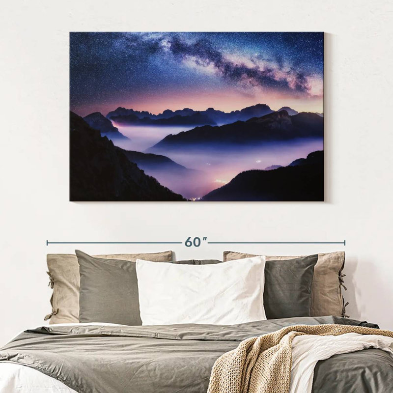 Oberle Bright Starry Night, 34" H x 51" W