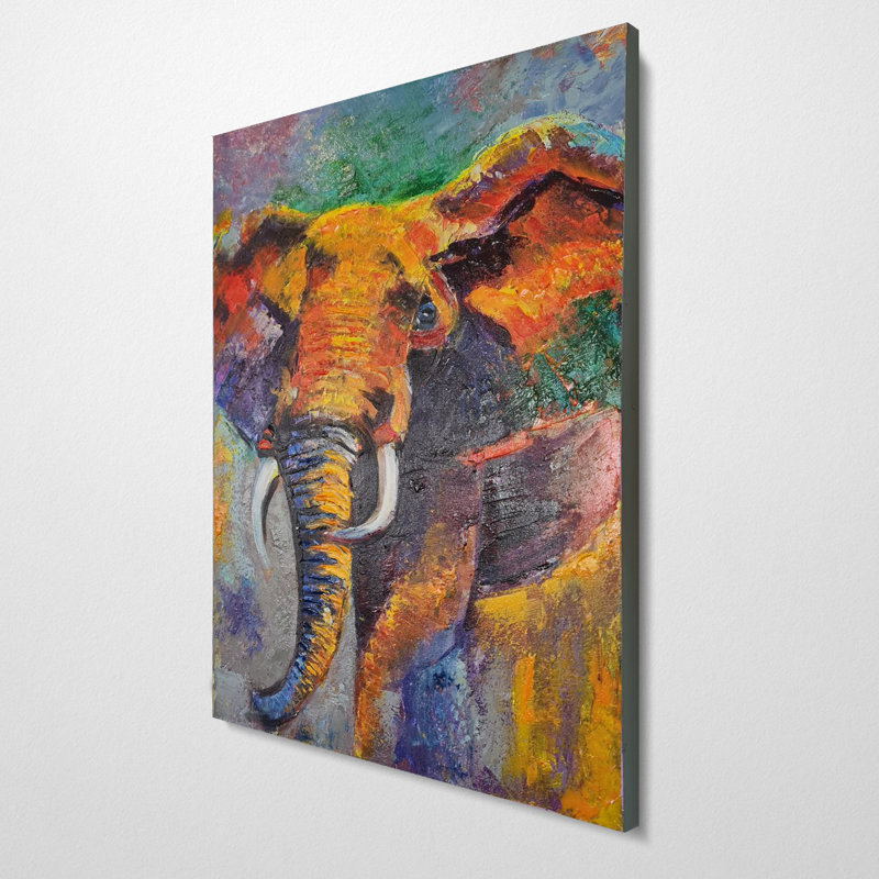 Elena - Wrapped Canvas Painting, 50cm H x 50cm W x 3cm D