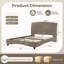 Lit plateforme tapissier néo-classique Aurelia-717307642-717307643