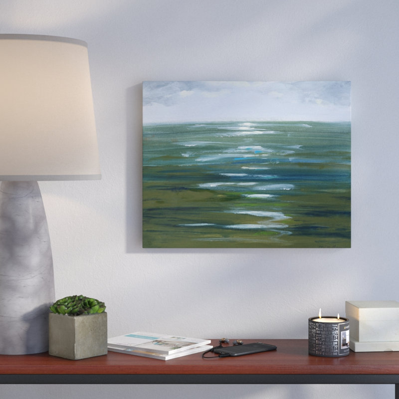 «Overcast» par Dana McMillan, reproduction d'art sur toile tendue, H 16 po x l 20 po x P 1,5 po