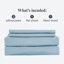 Microfiber Plain Weave / Muslin Sheet Set-424508152-424508153