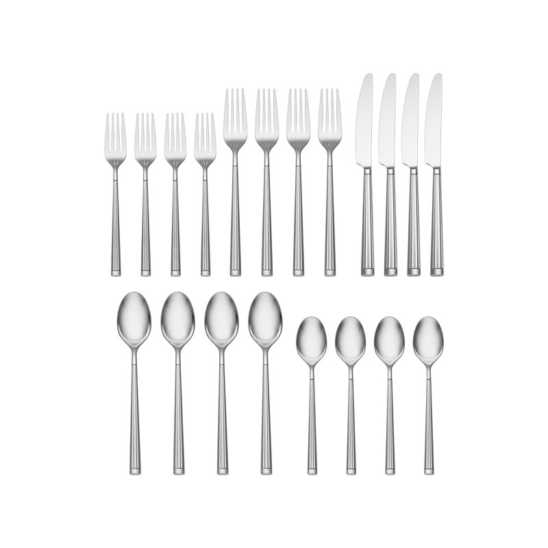 Ensemble de couverts 20 pièces Oneida Robyn, Argent argent