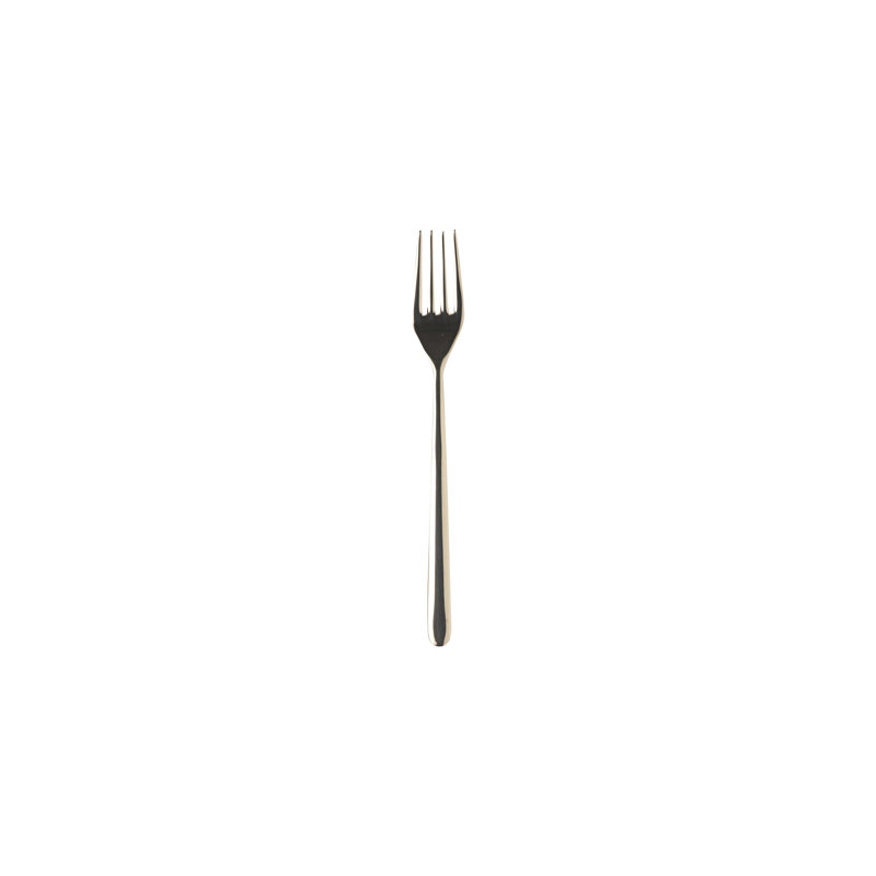 Linea Dessert Fork - 48 Pieces, Champagne