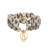 Porte-clés blanc Scrunchie