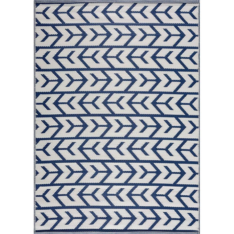 Allistir Geometric Indoor / Outdoor Rug, Rectangle 4' x 6'