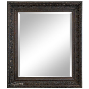 Elegance French Ornate Embossed Framed Wall Mirror
