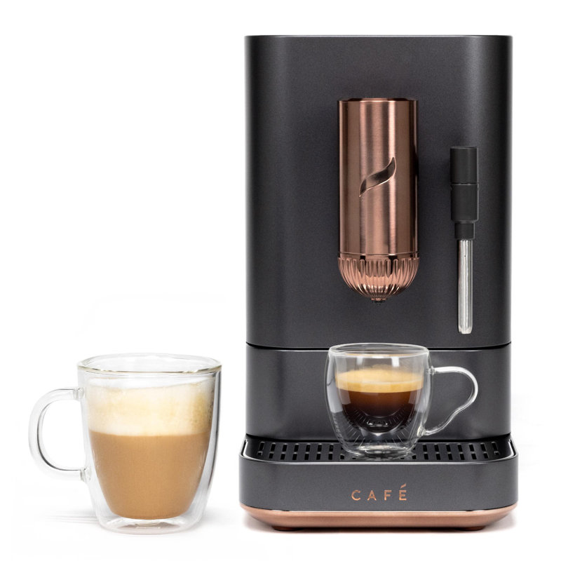 Café AFFETTO Automatic Espresso Machine + Frother, Matte Black