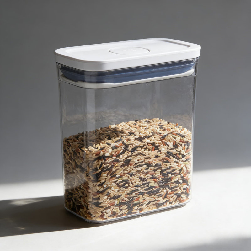 Contenant de nourriture étanche hermétique, sans BPA et lavable au lave-vaisselle, pour garder les aliments secs et frais organisés