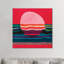 «Pink liquid sun» par Ana Rut Bré - impression d'art graphique-54625503-54625522-54625577