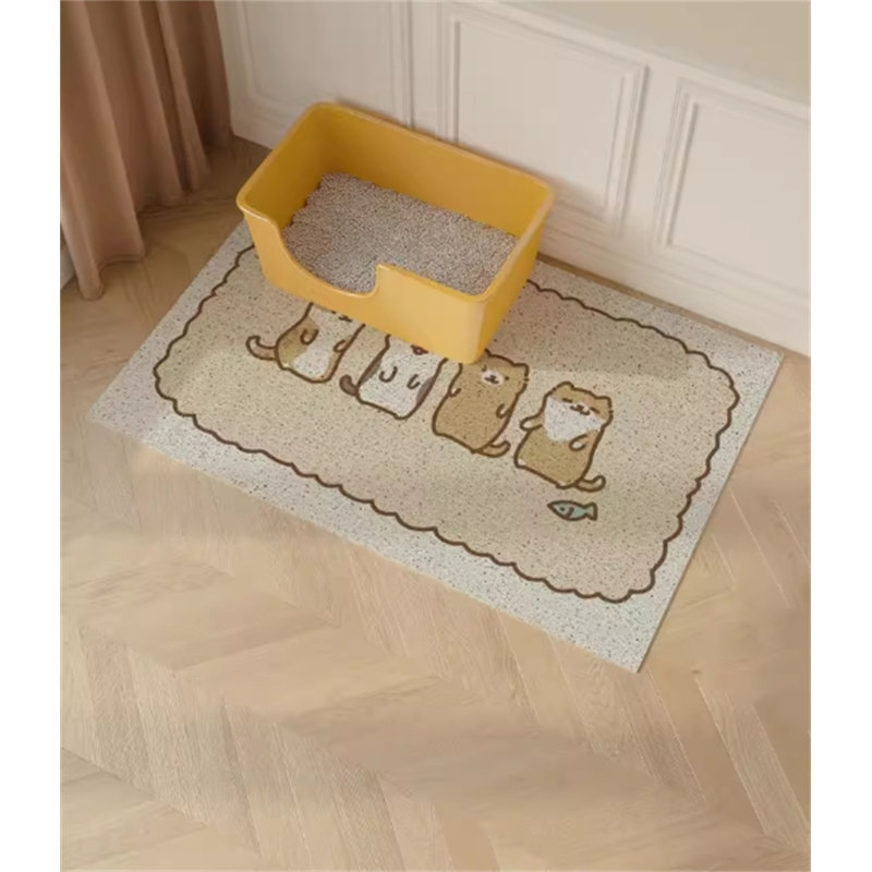 Tapis de litière en plastique, H 0,11 po x l 35,43 po x P 23,62 po