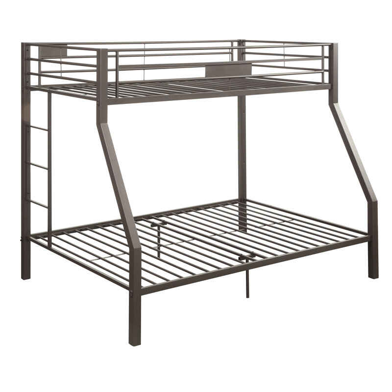 Hendry Kids Bunk Bed, Sandy Brown, Twin Over Full