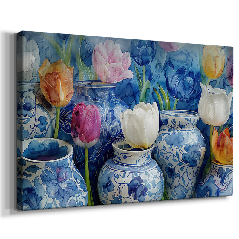 Série Floral-CXVI -Galerie enveloppée Cavas, 40 x 60