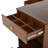 Closet Island with 6 Drawers, Island with Glass Display Top and Open Shelves-1698402874