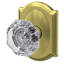 Alexandria Hall-Closet and Bed-Bath Glass Knob with Camelot Trim-29647102