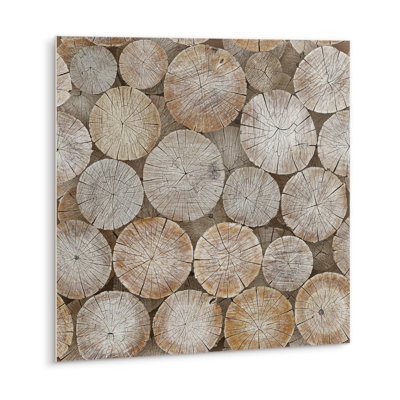 Angelia 30cm x 30cm PVC Mosaic Tile in Brown