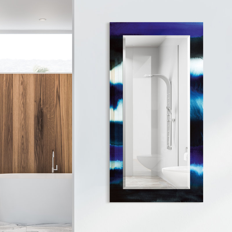 Kellar Glass Rectangle Mirror, 54" x 28"