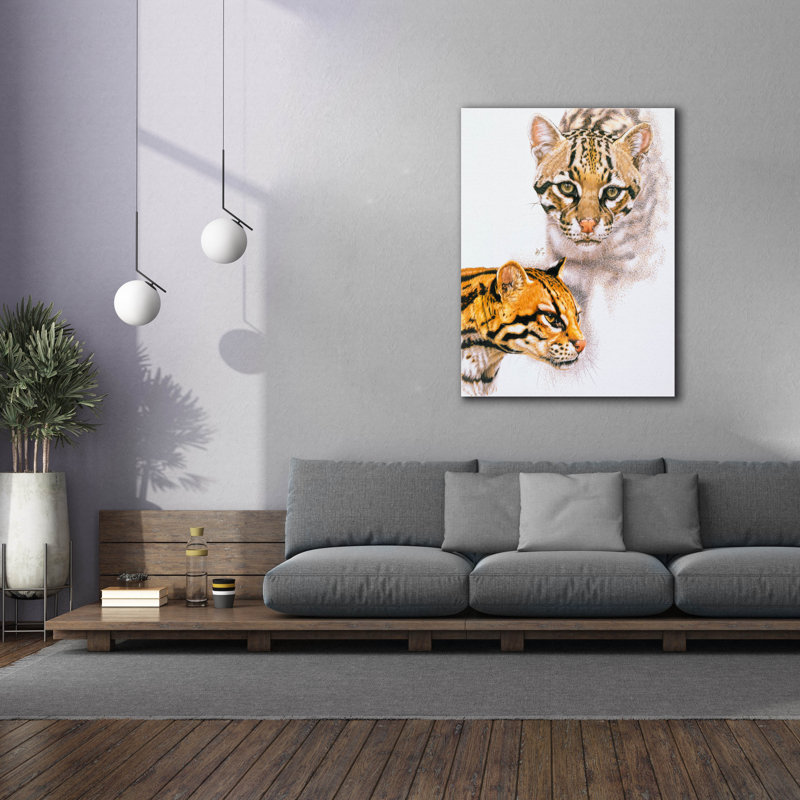 «Moving Shadows» par Barbara Keith, art mural sur toile, H 54 po x l 40 po x P 1,5 po