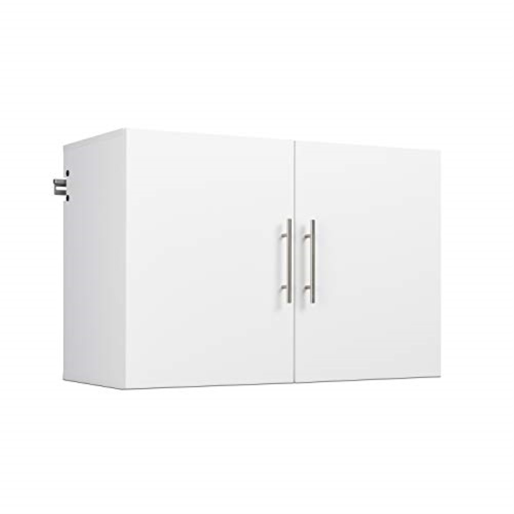 Prepac HangUps White Engineered Wood 18 Narrow Garage Storage Cabinet